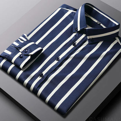 George | Men’s Relaxed Striped Cotton Shirt