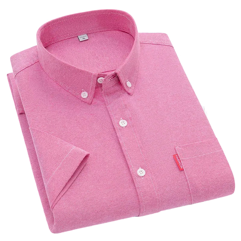 Wayde | Men’s Lightweight Cotton Short Sleeve Summer Shirt