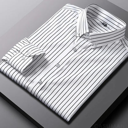 George | Men’s Relaxed Striped Cotton Shirt