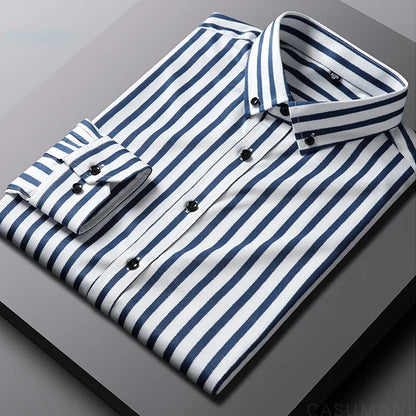George | Men’s Relaxed Striped Cotton Shirt