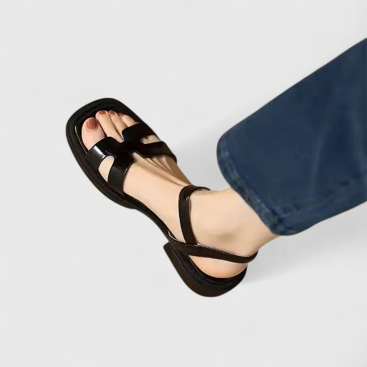 Phoebe | Women’s Sophisticated Strappy Flat Sandals