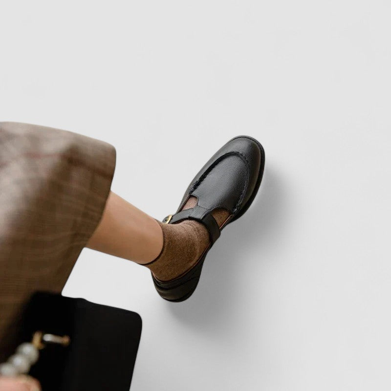 Corvella | Women’s Square Toe Mary Jane Flats