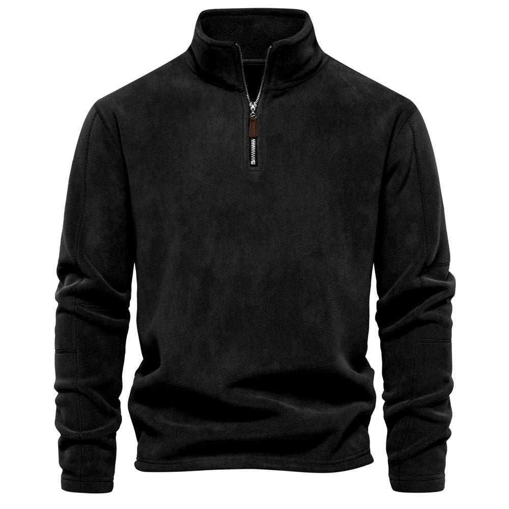 Levi | Men’s Retro Fleece Half-Zip Pullover Sweater