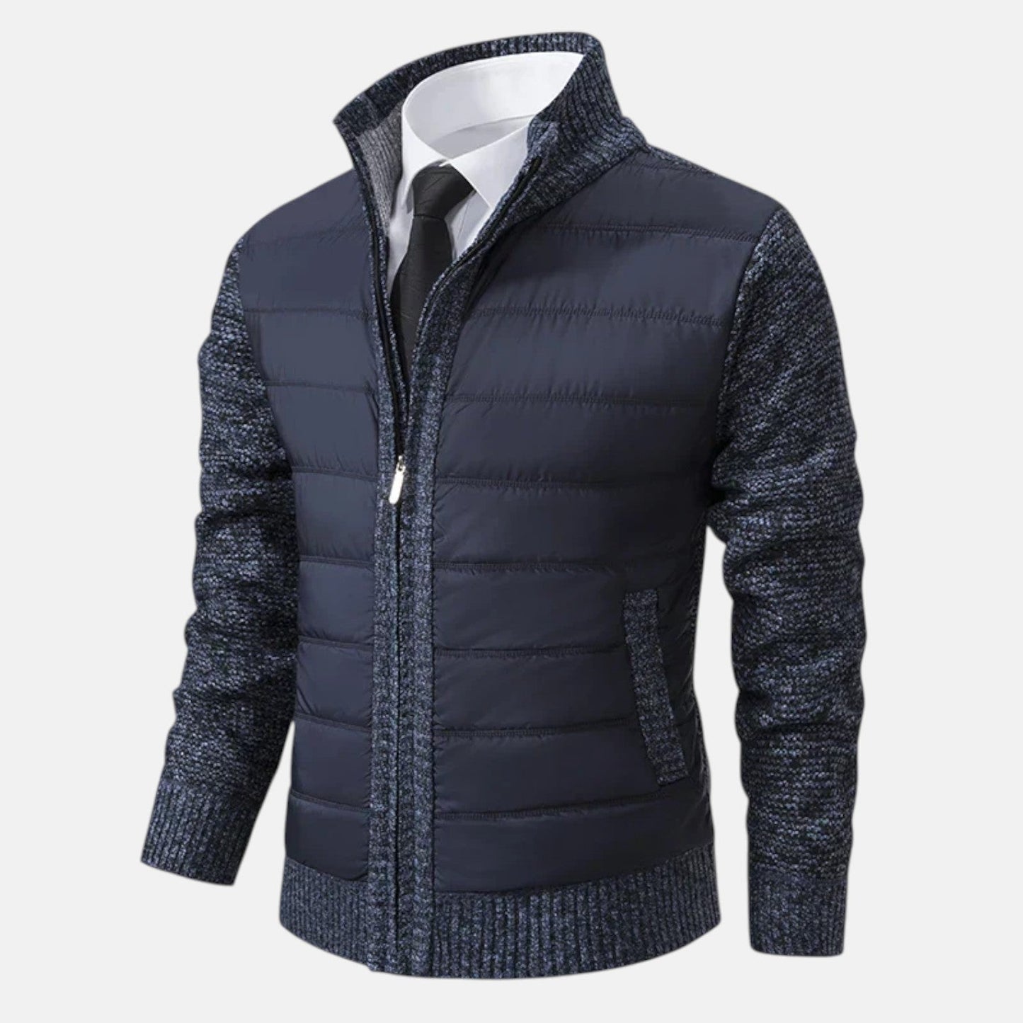 Irvin | Men’s Full-Zip Padded Jacket with High Neck Collar