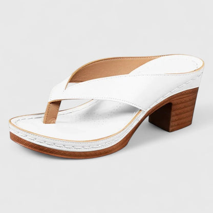 Allen | Women’s Orthopedic Toe Ring Block Heel Sandals