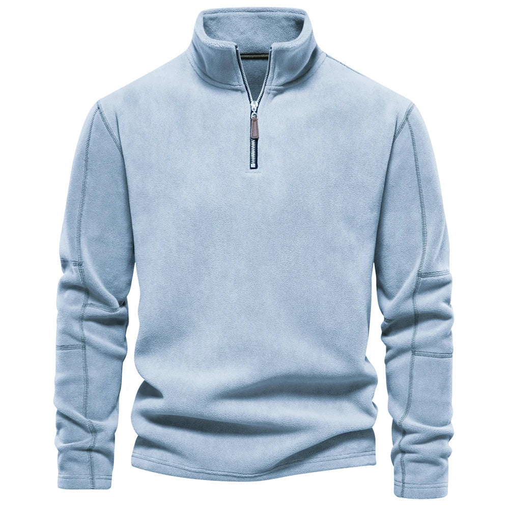 Levi | Men’s Retro Fleece Half-Zip Pullover Sweater