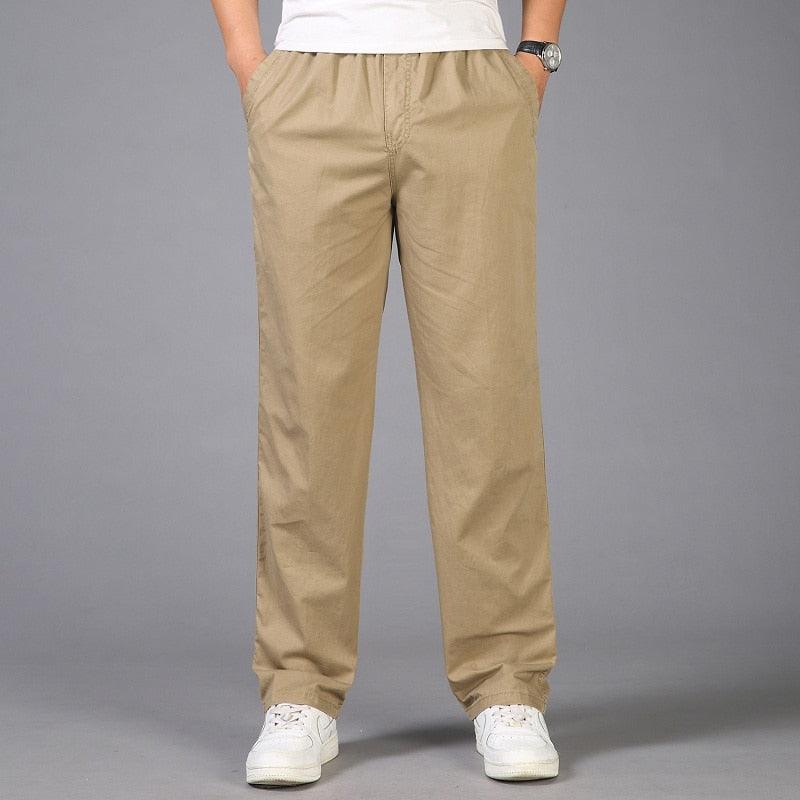Weston | Men’s Relaxed Fit Linen Trousers
