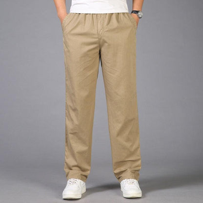 Weston | Men’s Relaxed Fit Linen Trousers