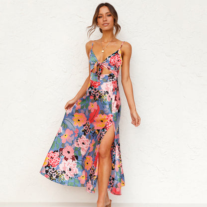 Liana | Women’s Wedding Guest Floral Maxi Dress