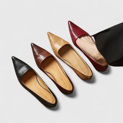 Velmira | Women’s Pointed Toe Kitten Heel Pumps
