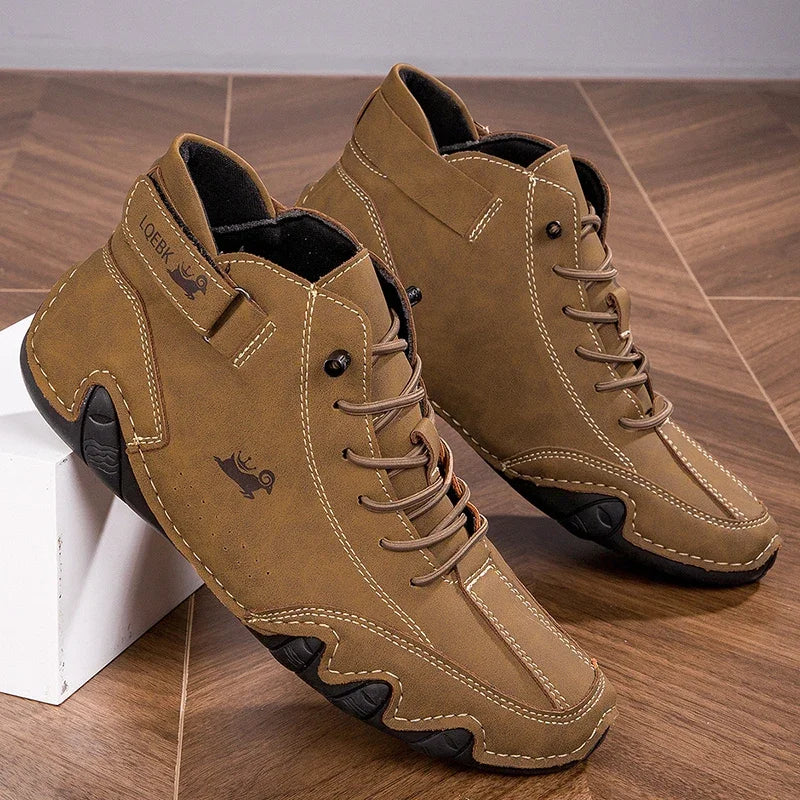 Nash | Men’s Elegant Lace Up Leather Casual Shoes