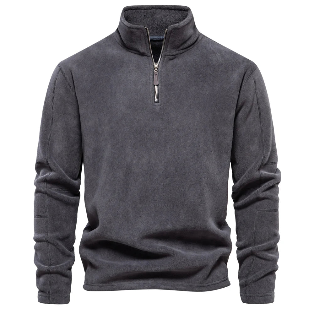 Levi | Men’s Retro Fleece Half-Zip Pullover Sweater