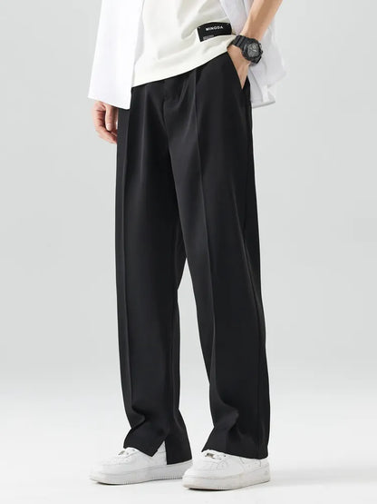 Sterling | Men’s Relaxed Fit Wide-Leg Trousers