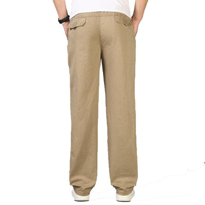 Weston | Men’s Relaxed Fit Linen Trousers