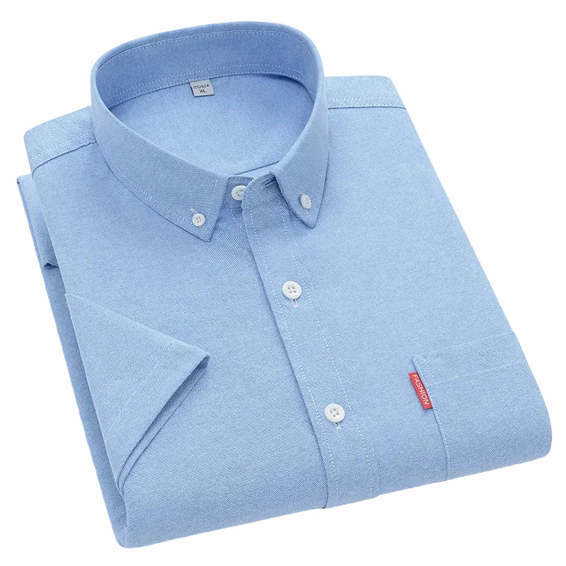 Wayde | Men’s Lightweight Cotton Short Sleeve Summer Shirt