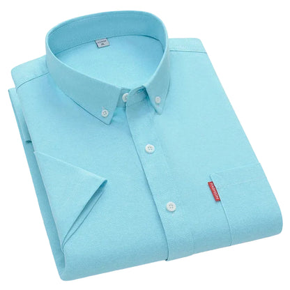 Wayde | Men’s Lightweight Cotton Short Sleeve Summer Shirt