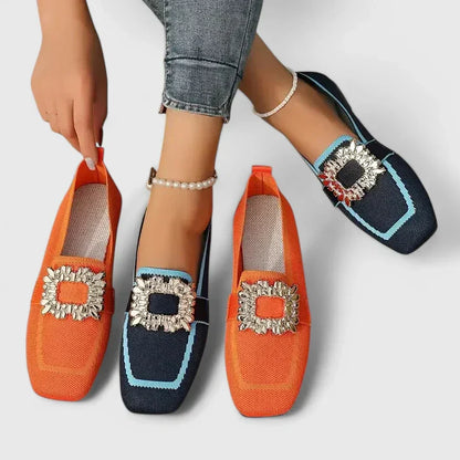 Liorabelle | Women’s Spring Embellished Slip On Loafers