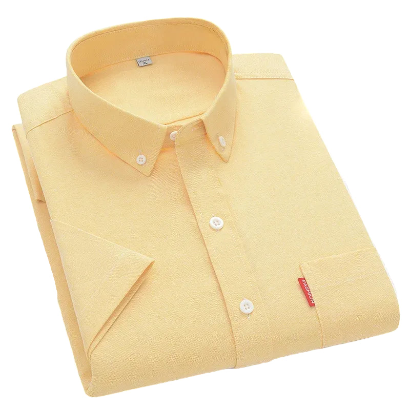 Wayde | Men’s Lightweight Cotton Short Sleeve Summer Shirt