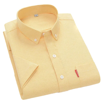 Wayde | Men’s Lightweight Cotton Short Sleeve Summer Shirt
