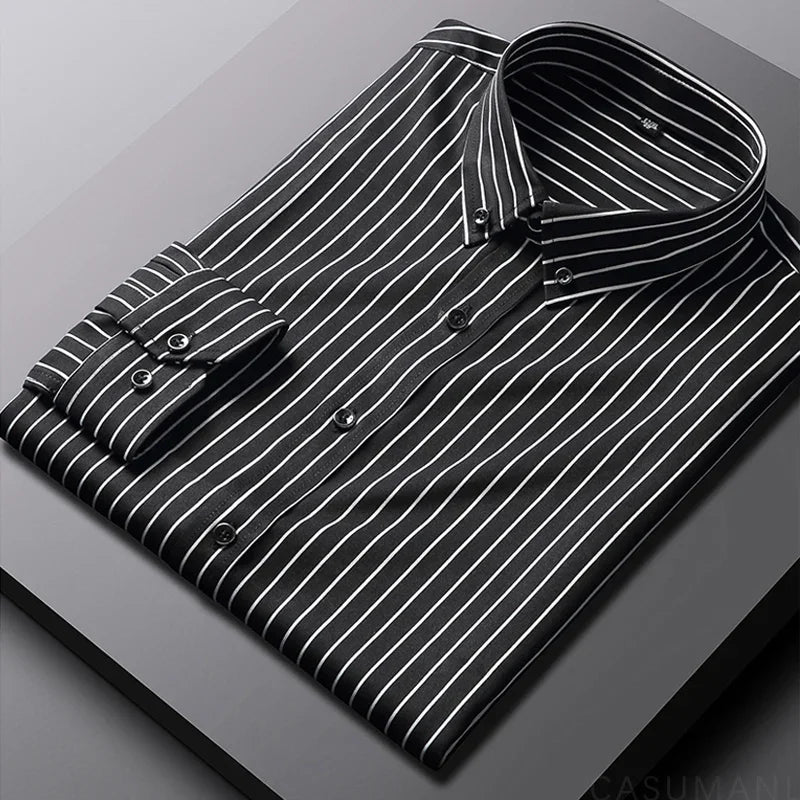 George | Men’s Relaxed Striped Cotton Shirt