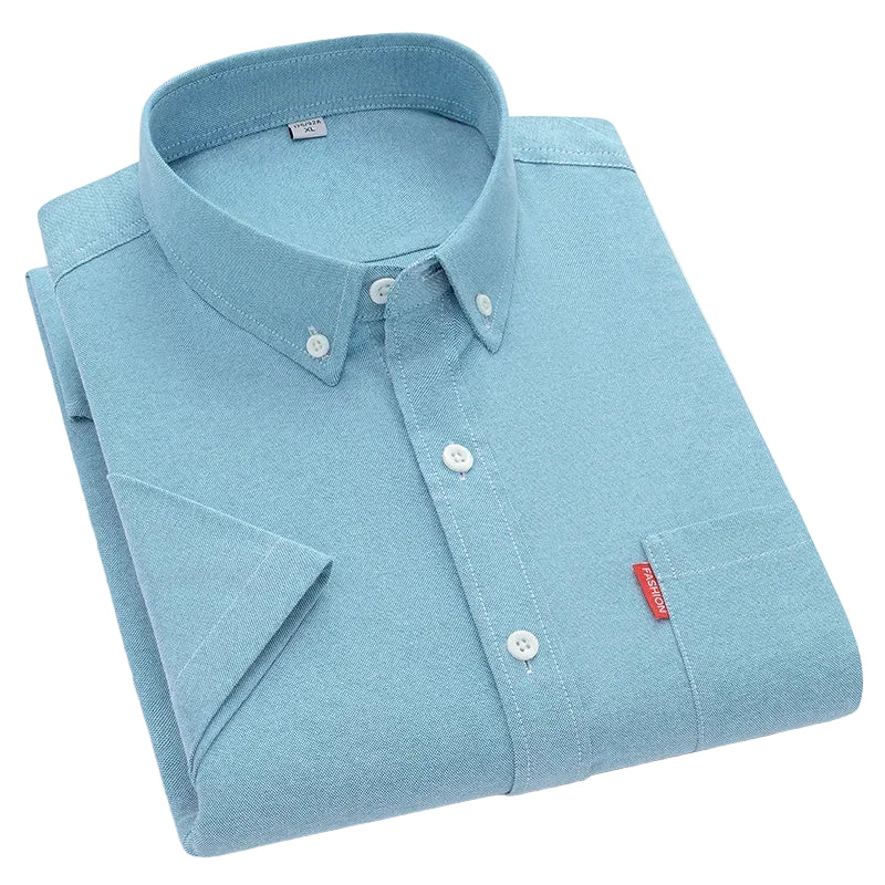 Wayde | Men’s Lightweight Cotton Short Sleeve Summer Shirt