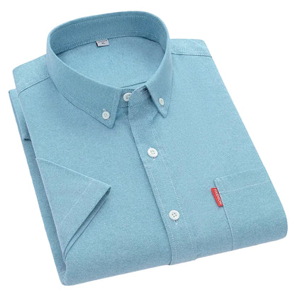 Wayde | Men’s Lightweight Cotton Short Sleeve Summer Shirt