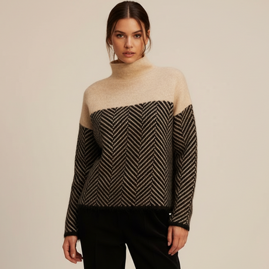 Vien | Women’s Knitted Turtle Neck Sweater