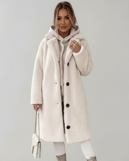 Clarissa | Women’s Fur Trench Winter Coat