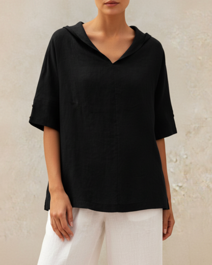 Isobel | Women’s Relaxed V-Neck Casual Blouse