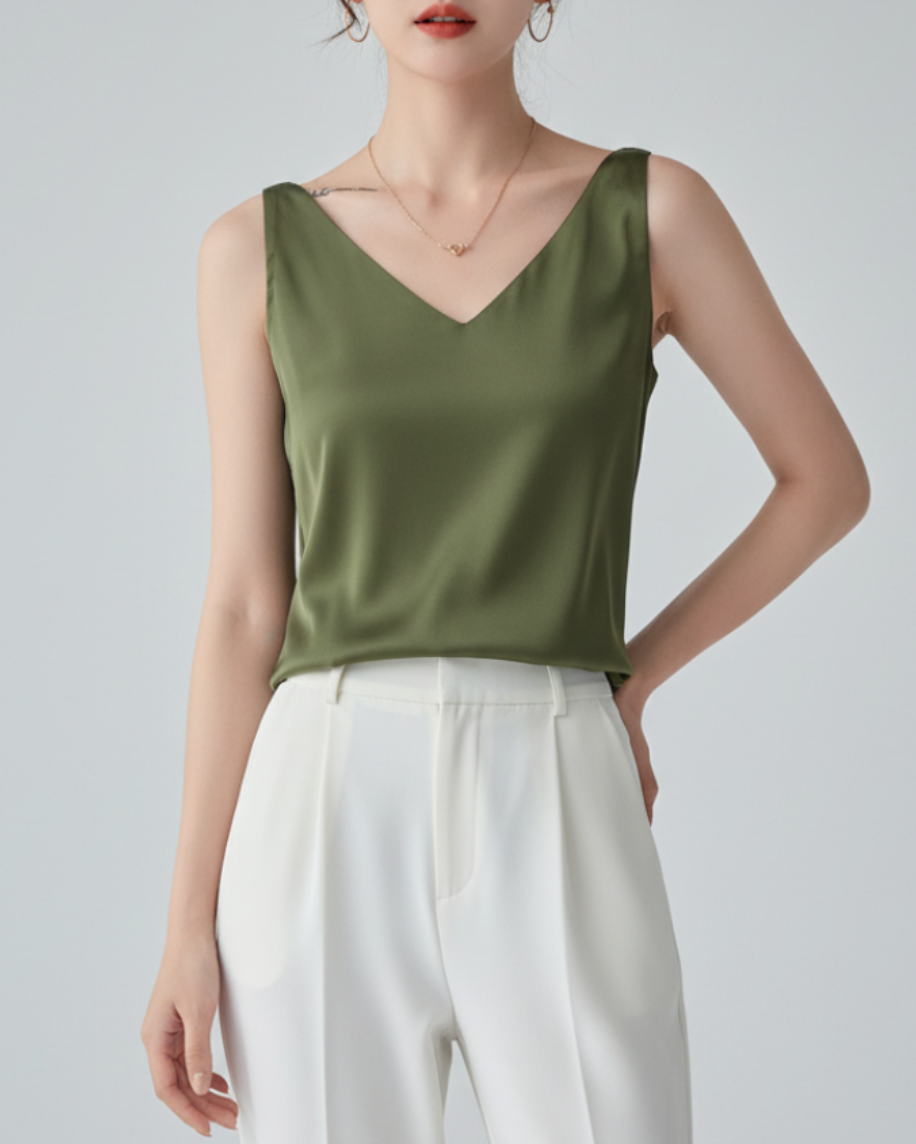 Cordelia | Women’s Refined V-Neck Top