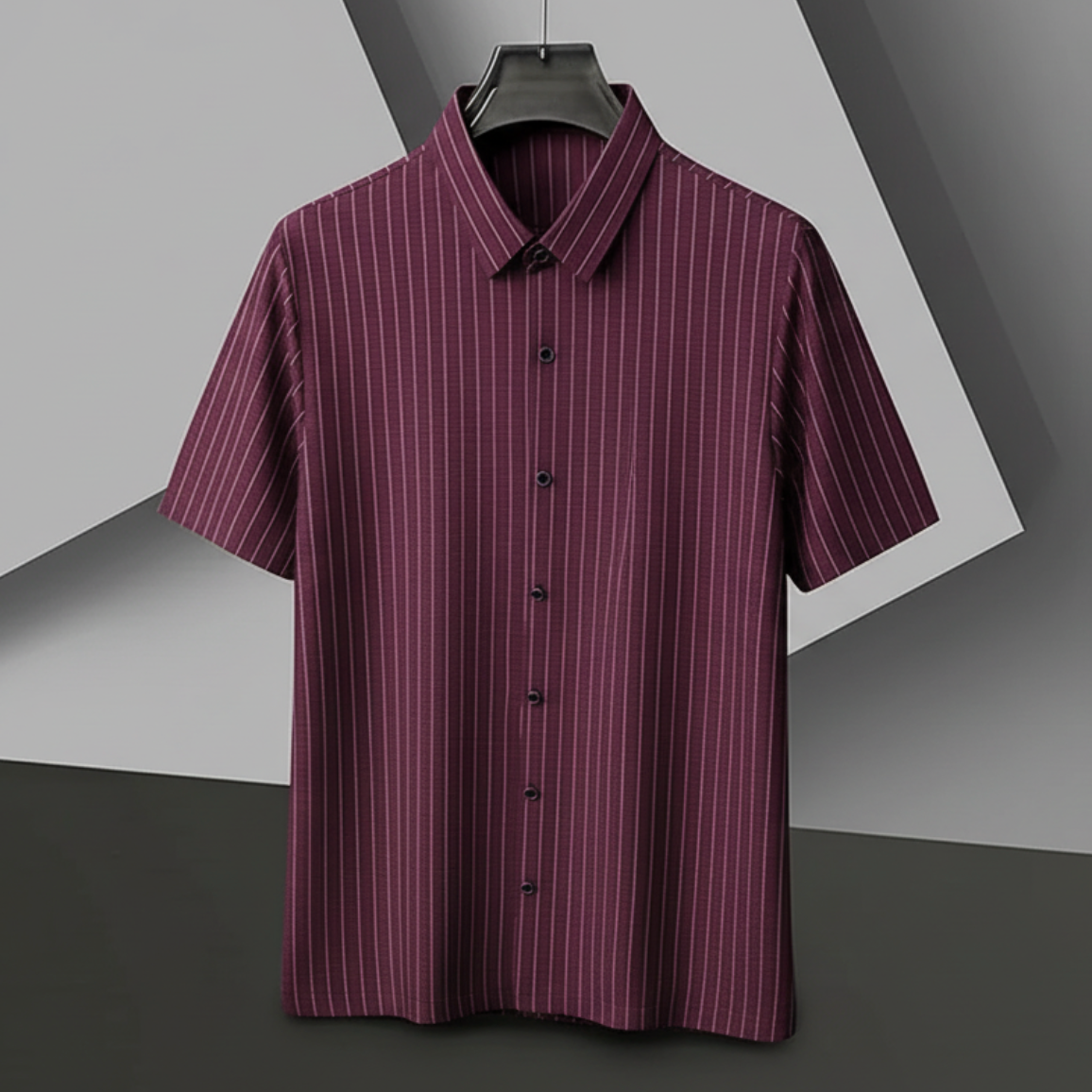 Darren | Men’s Button-Up Knit Polo