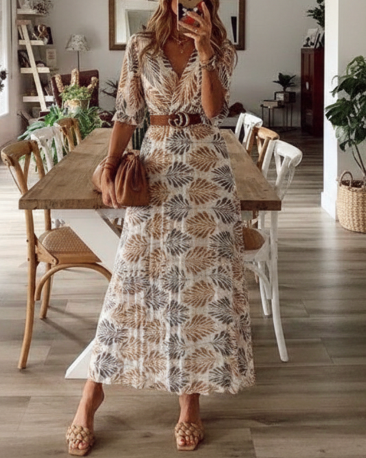 Rowan | Women’s Swing Maxi Dress