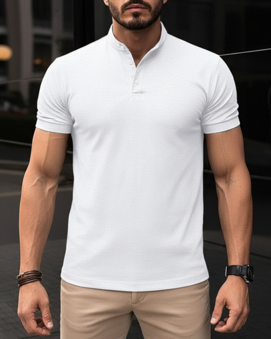Hudson | Men’s Classic Polo Shirt with Tailored Fit