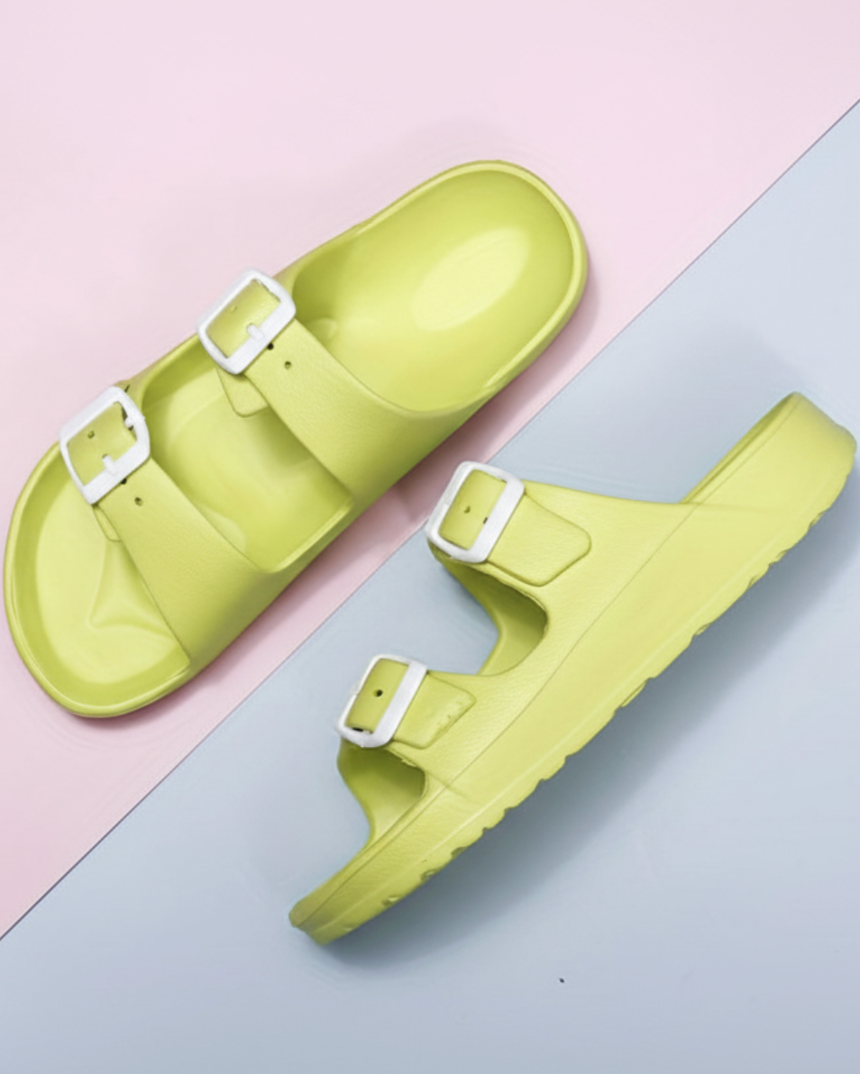 Travis | Men’s Double Buckle Sandals