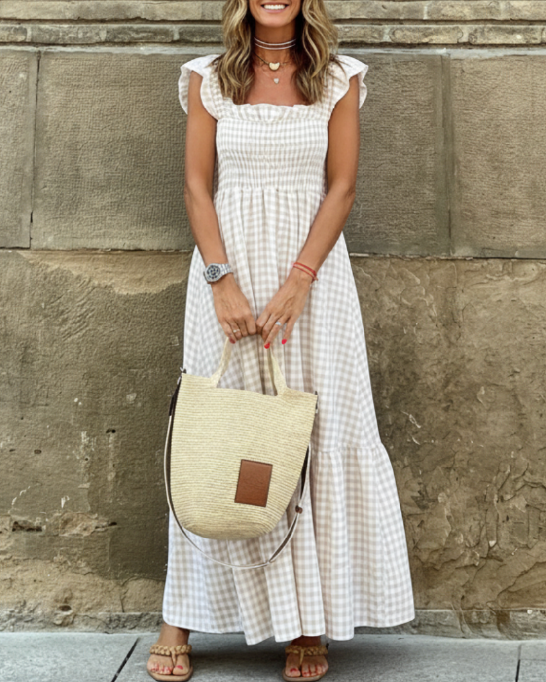 Morgan | Women’s Smocked Casual Events Maxi Dress