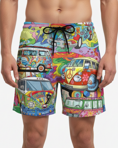 Hudson | Men’s Printed Pattern Swim Shorts