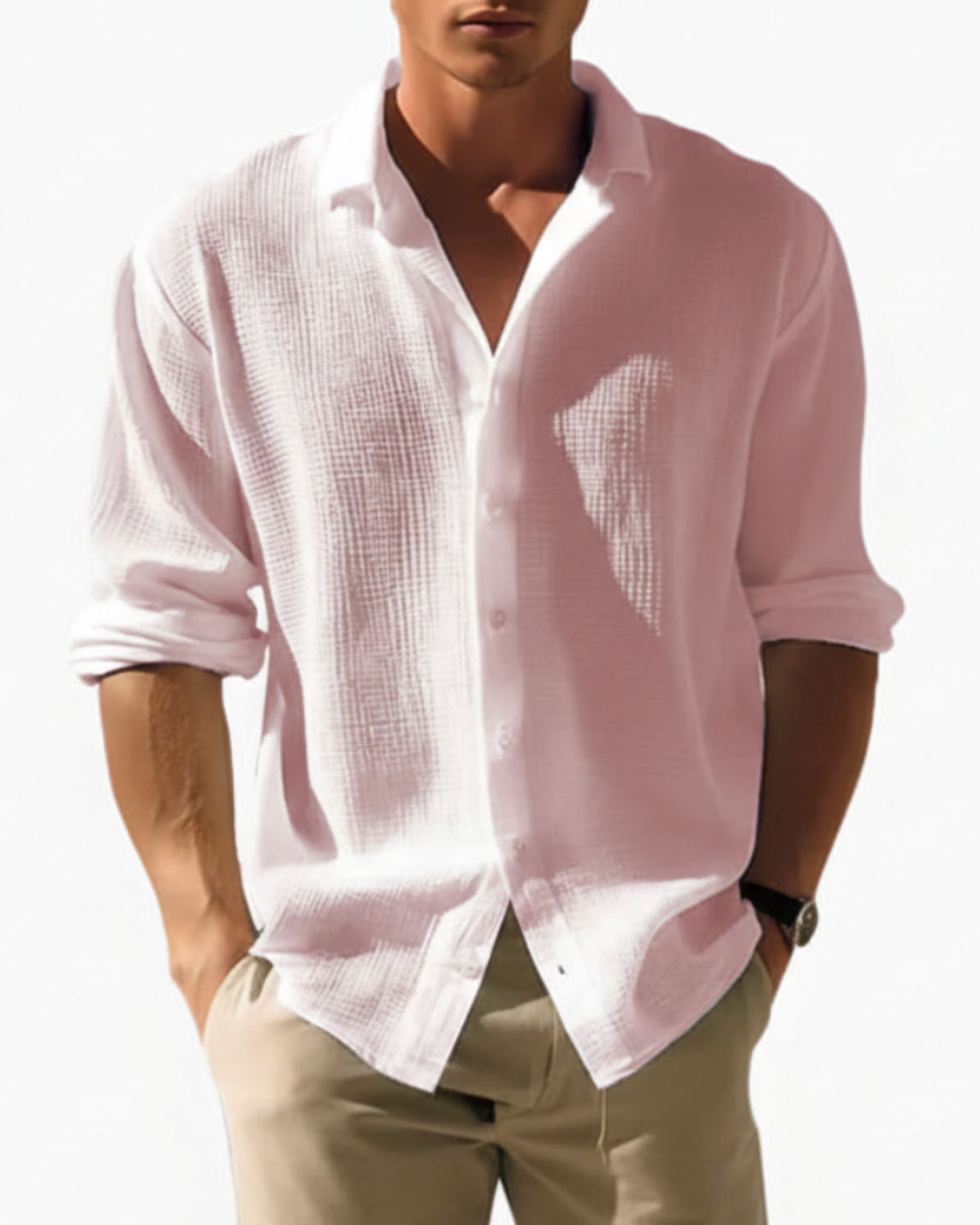 Preston | Men’s Long Sleeve Button-Closure Shirt