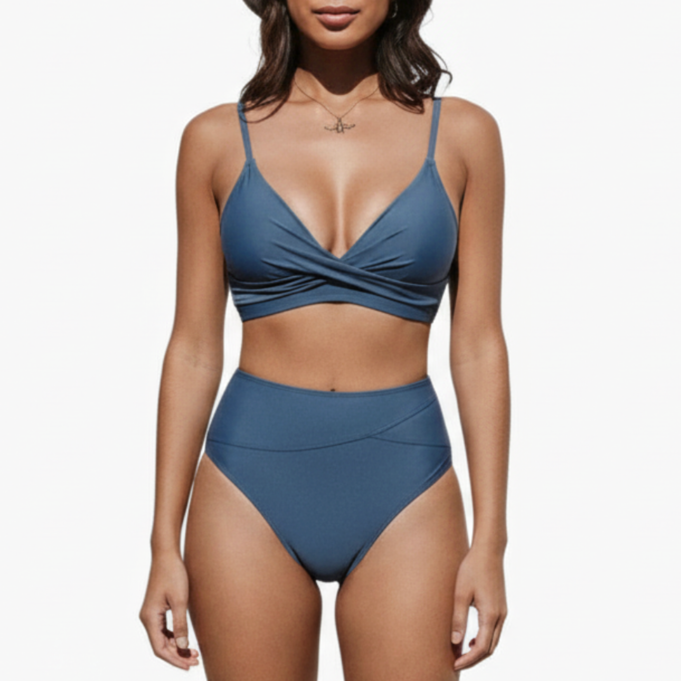 Sage | Women’s V-Neck Two-Piece Bikini Set