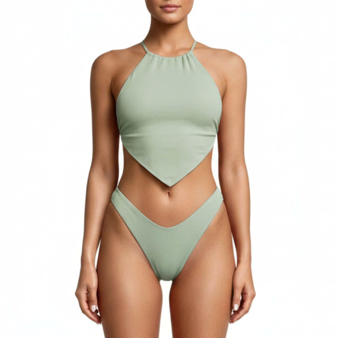 Kendra | Women’s Triangle Top Two-Piece Bikini Set