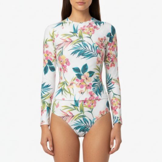 Marlowe | Women’s Long-Sleeve Swimsuit Set with Protective Shirt