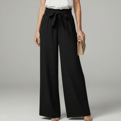 Averie | Women’s Wide-Leg Palazzo Pants with Tie Waist