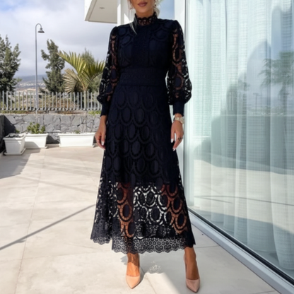 Maristella | Women’s Elegant Long Sleeve Party Dress