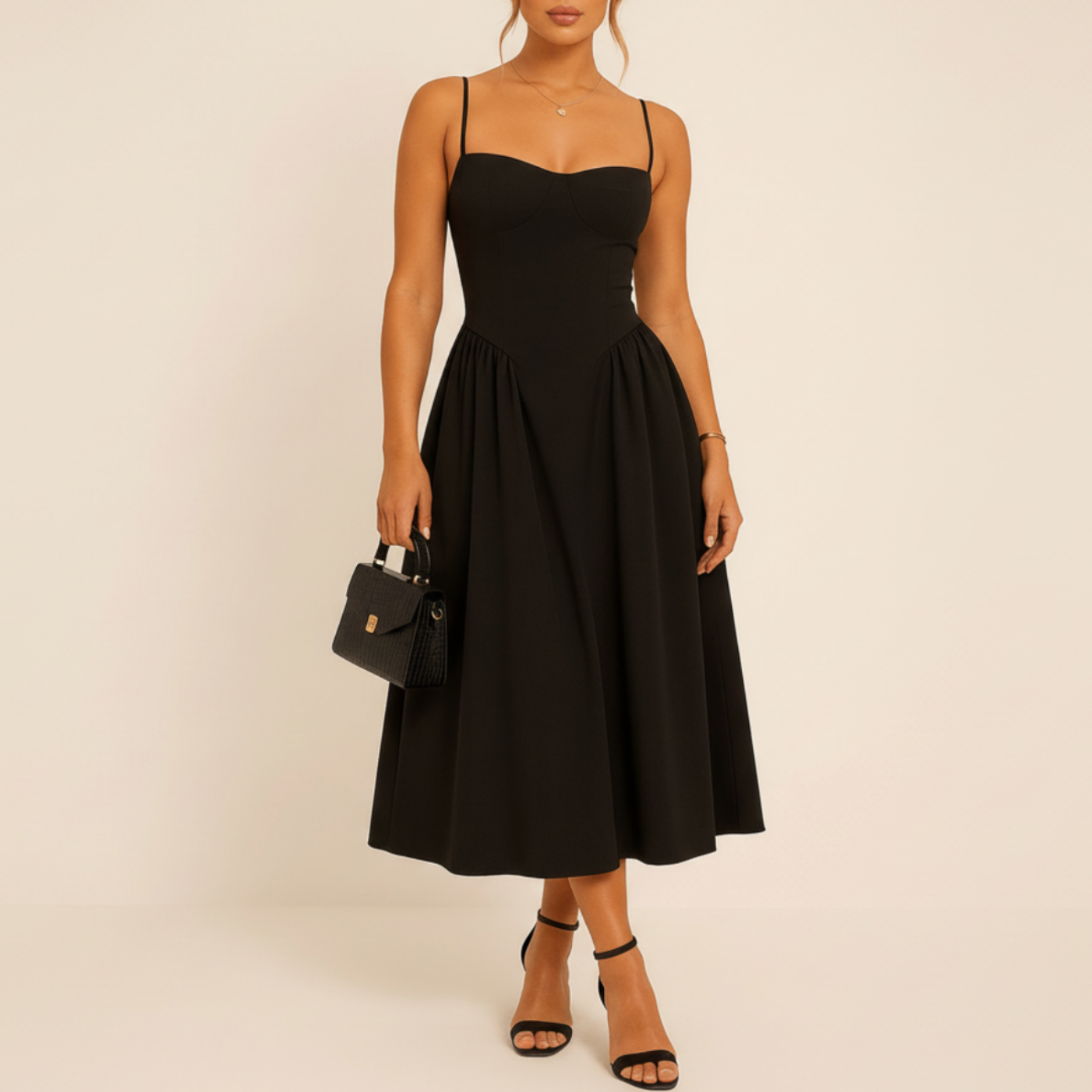 Maeve | Women’s Sleeveless Fit and Flare Midi Dress