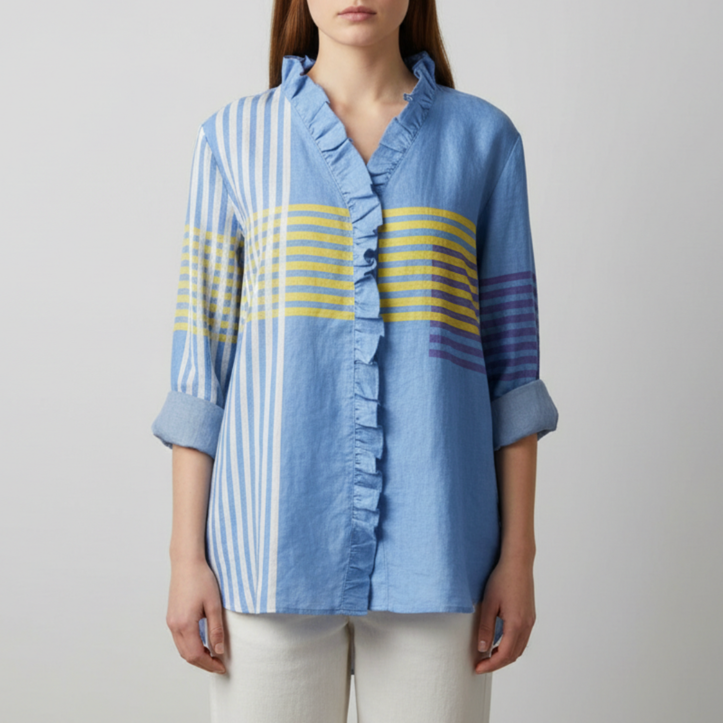 Joy | Women’s Casual Loose V-Neck Blouse