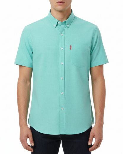 Wayde | Men’s Lightweight Cotton Short Sleeve Summer Shirt