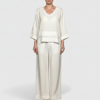 Solara | Women’s Relaxed Linen Two Piece Set