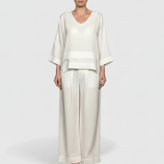 Solara | Women’s Relaxed Linen Two Piece Set