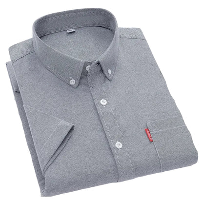 Wayde | Men’s Lightweight Cotton Short Sleeve Summer Shirt