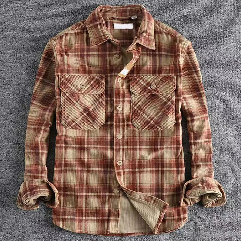 Howard | Men’s Casual Plaid Flannel Shirt
