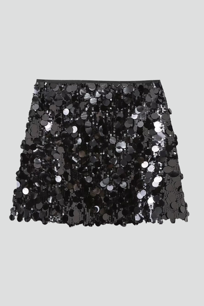 Sabrinah | Women’s Sparkling Sequin Mini Skirt